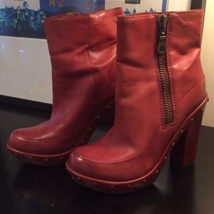 Kork-Ease platform booties 7.5
